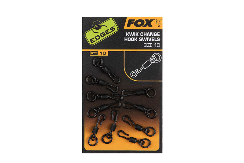 Edges Kwik change hook swivels x 10