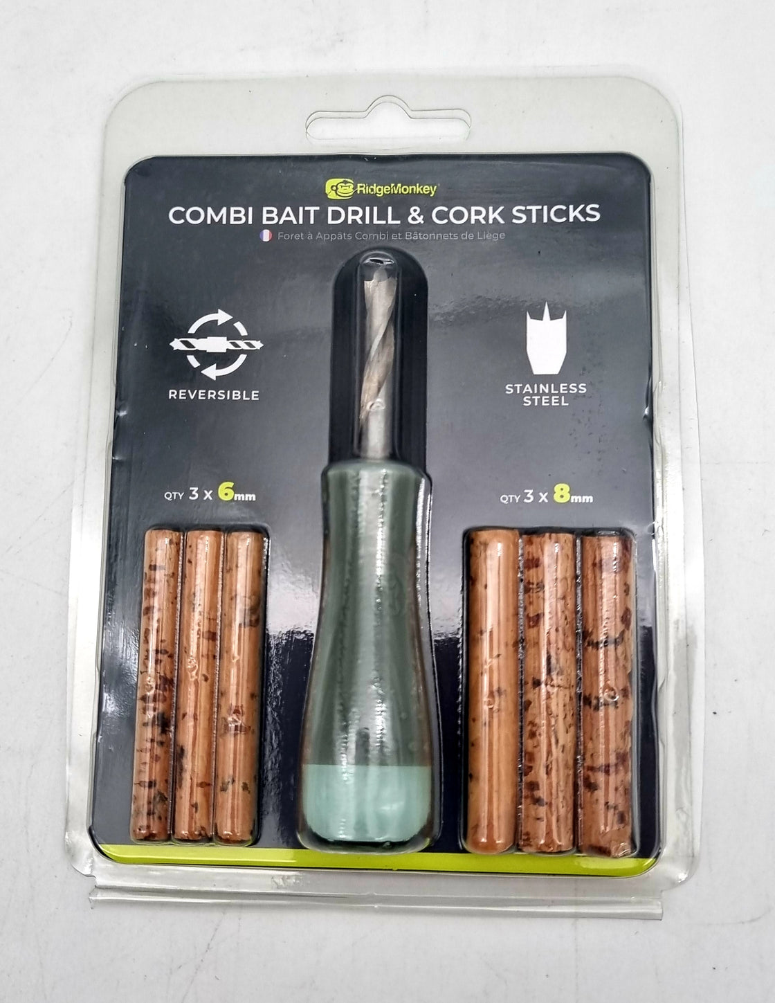 RIDGEMONKEY COMBI BAIT DRILL & CORKS