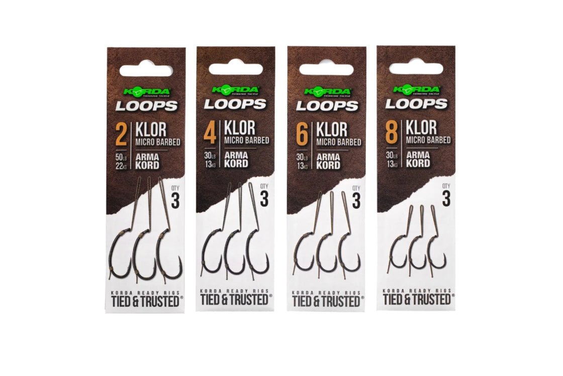 Korda Loop Rigs Klor Micro Barbed