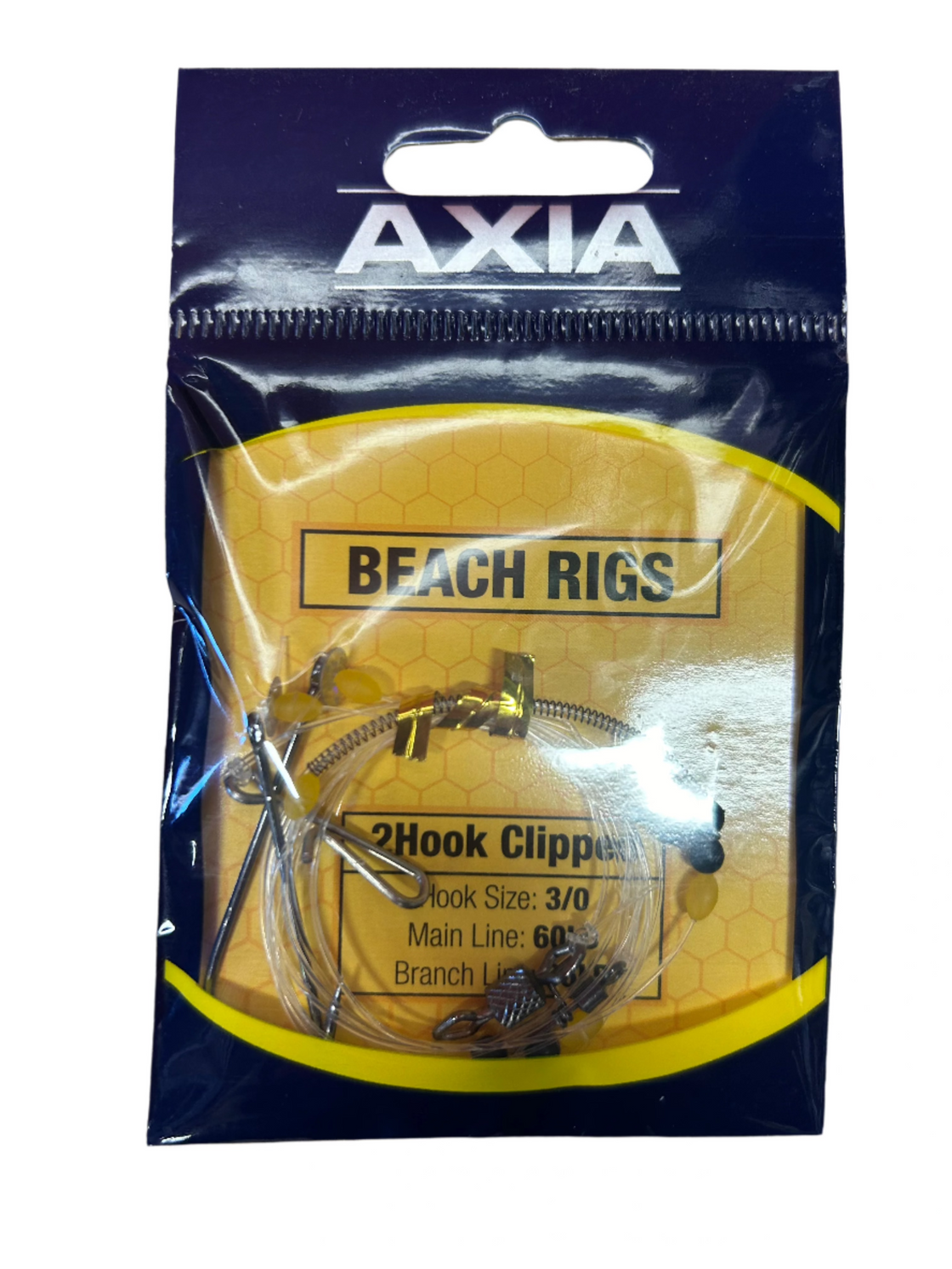 Axia Beach Rigs 2Hook Clipped