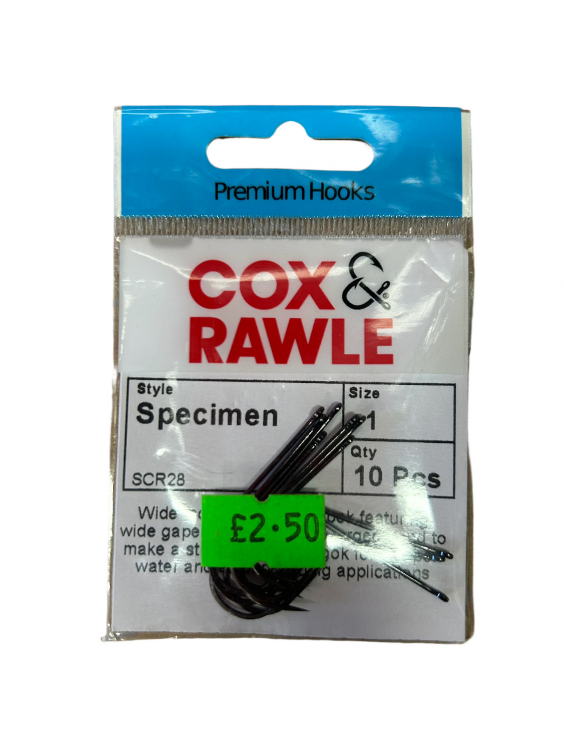 Cox & Rawle Specimen