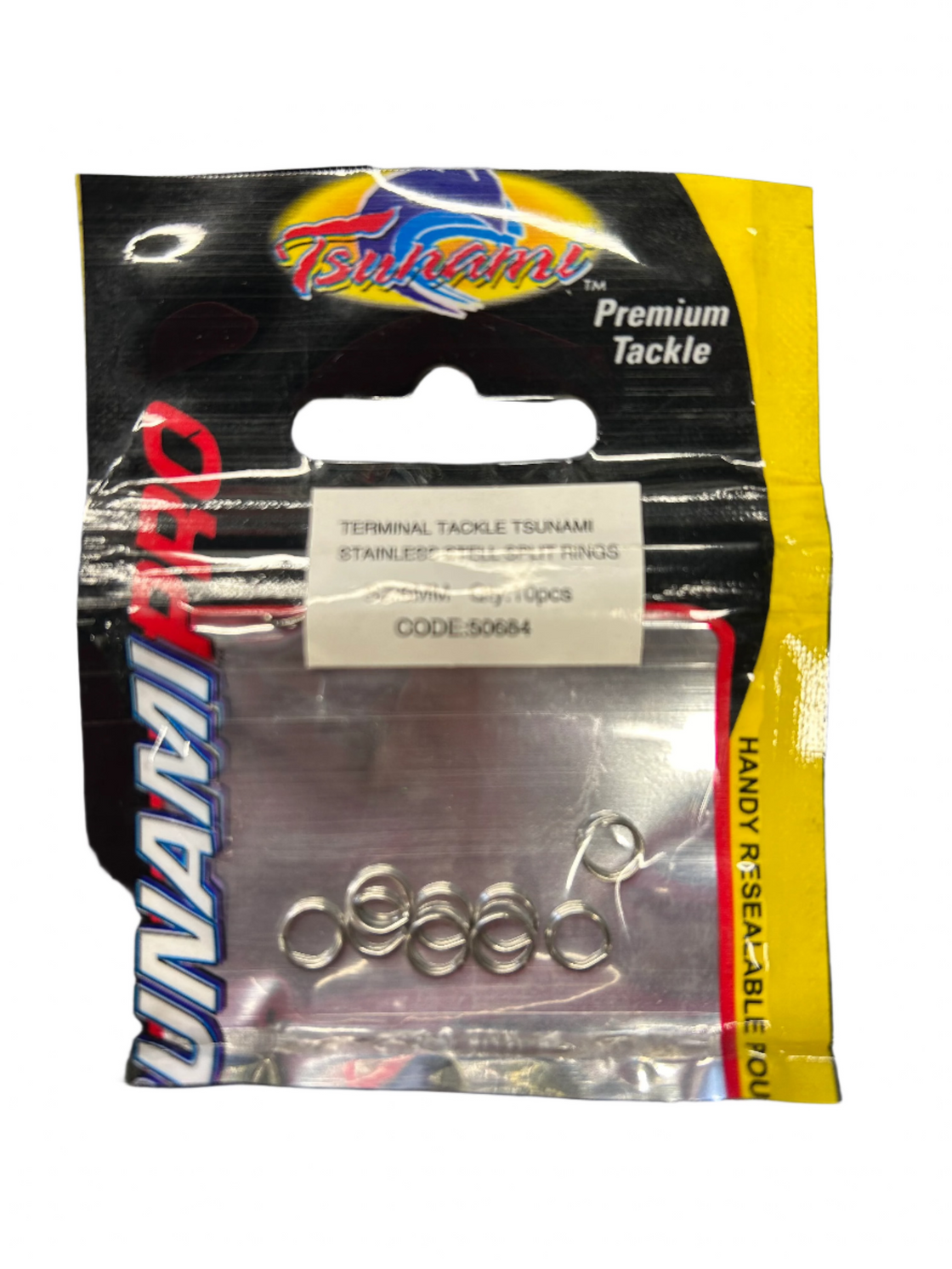 Tsunami Pro Terminal Tackle Stainless Stell Split Rings