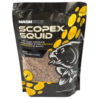 Nash Scopex Squid Stabilised Flake 1kg