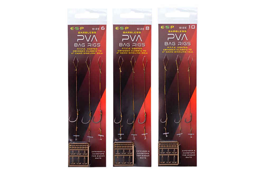 ESP PVA Bag Rigs Barbless