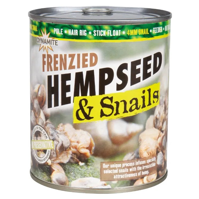 Dynamite Baits Hempseed And Snail Tin 700g