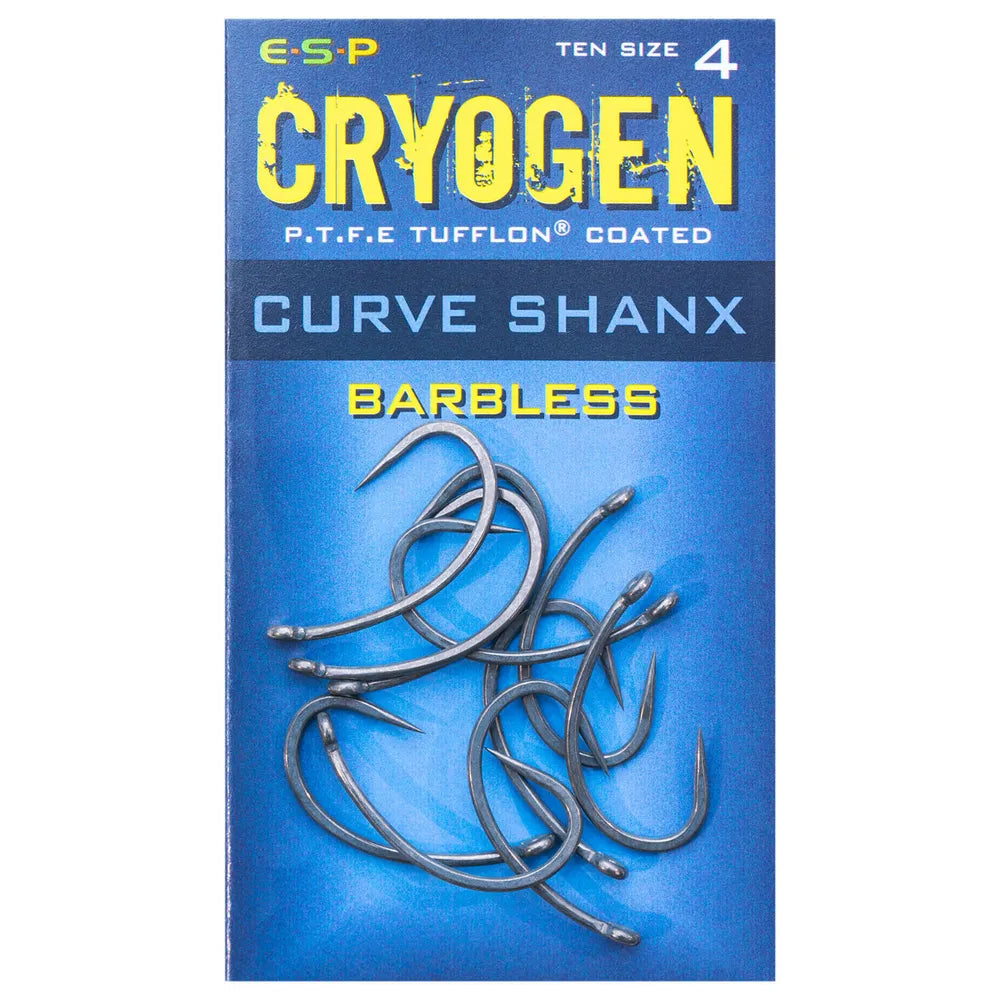 ESP Cryogen Curve Shank Barbless