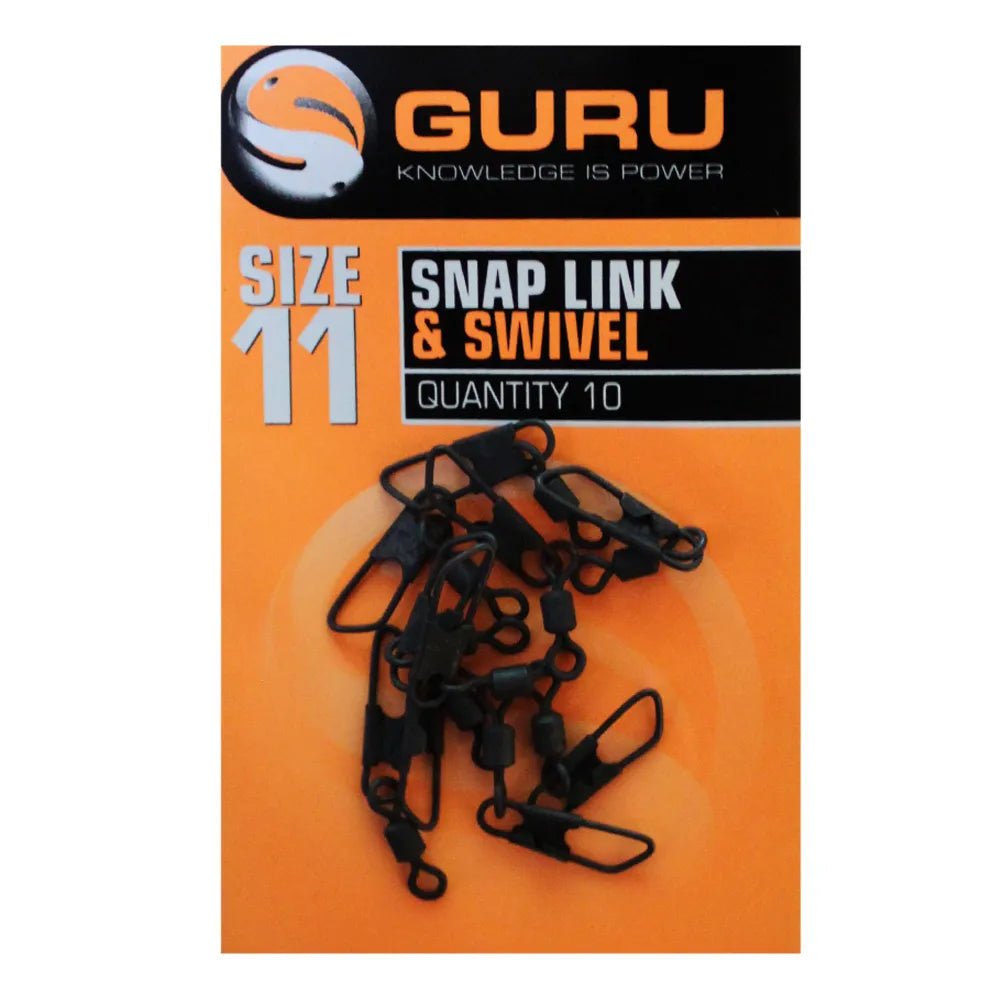 Guru Size 11 Snap Link + Swivel