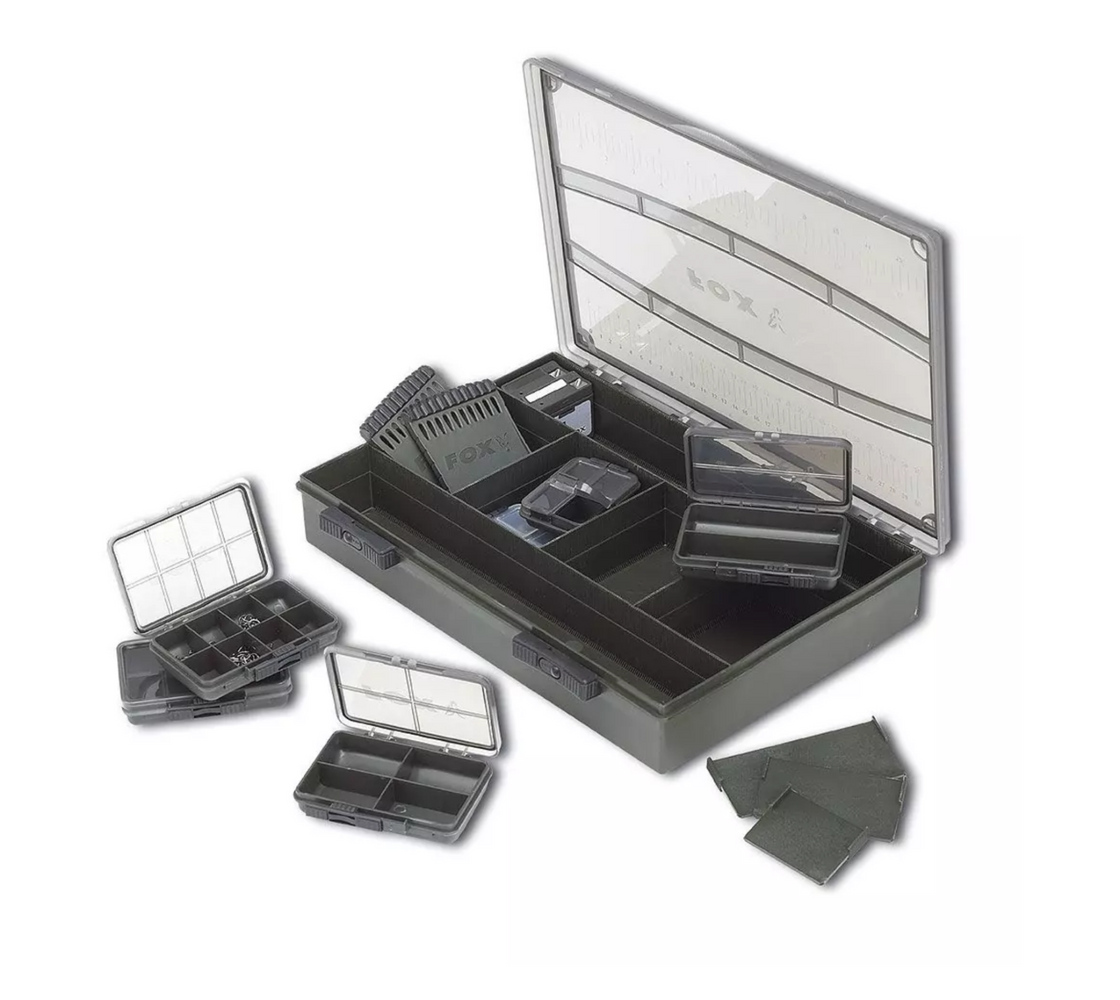 Fox Front Deluxe Single Medium Tackle Box - CBX004