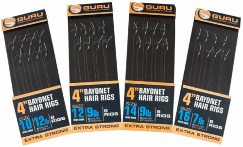 Guru Ready Tied Bayonet Hair Rigs