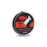 Spomb braided leader 22kg / 50lb 50m BLACK