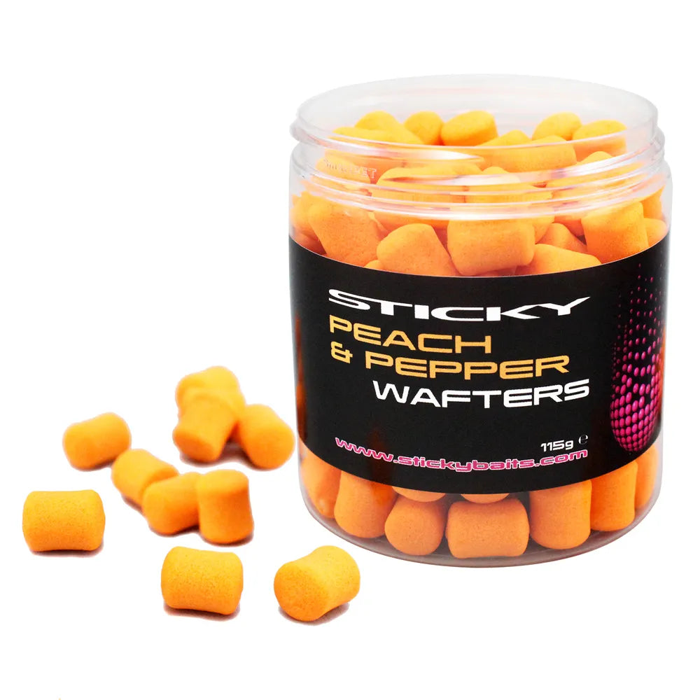 Sticky Baits Peach & Pepper Wafters