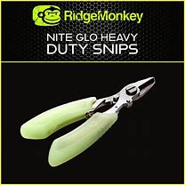 RIDGEMONKEY NITE GLO HEAVY DUTY SNIPS