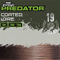 FOX RAGE 19-S Coated Wire 10m 46lb/21kg