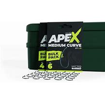 RIDGEMONKEY APE-X MEDIUM CURVE BULK PACK SIZE 4 RMT392