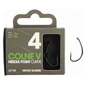 OMC COLNE V NEEDLE POINE CURVE SIZE 6 MICRO BARBED